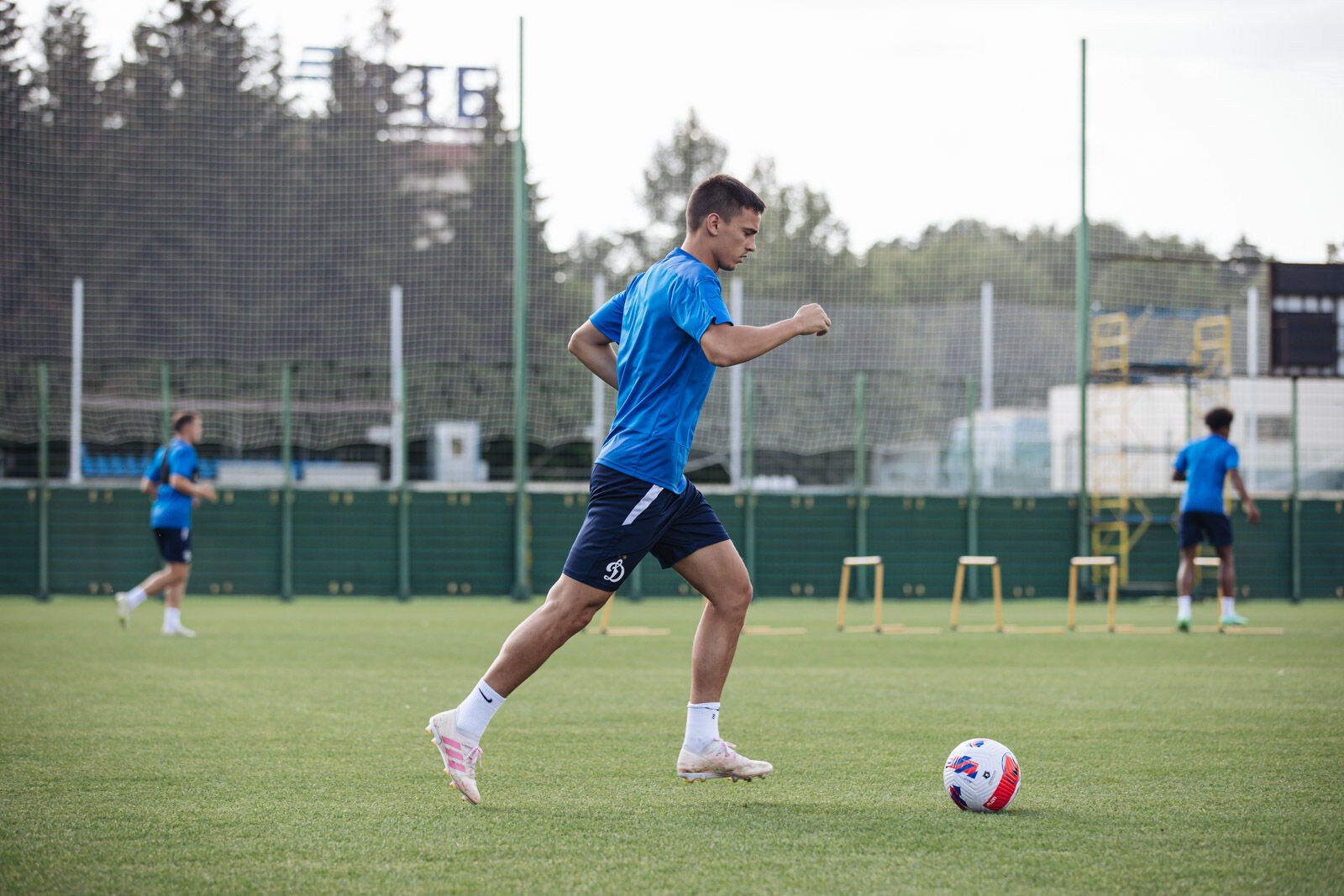 Training session before the match against Ufa