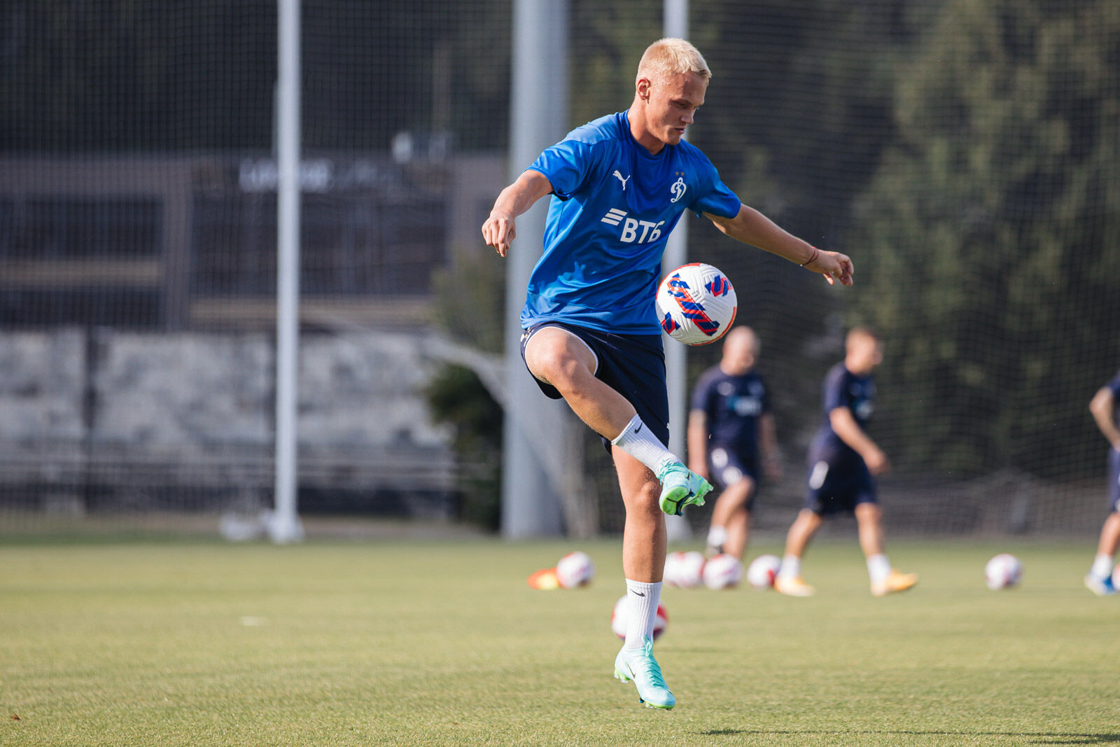 Training session before the match against Ufa