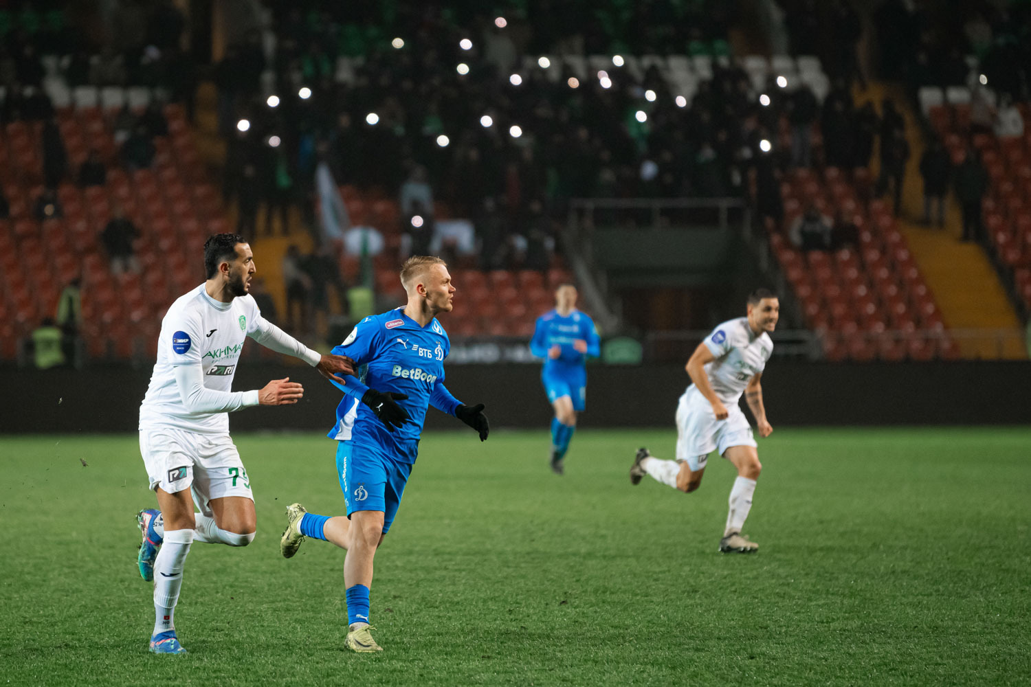 Photo report from the away match against Akhmat