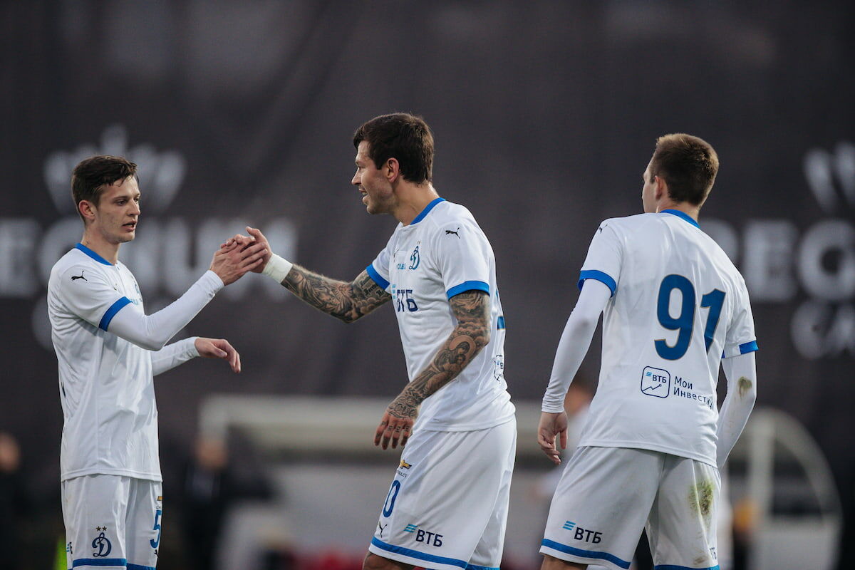 Goals by Makarov and Smolov bring Dynamo victory over Enisey
