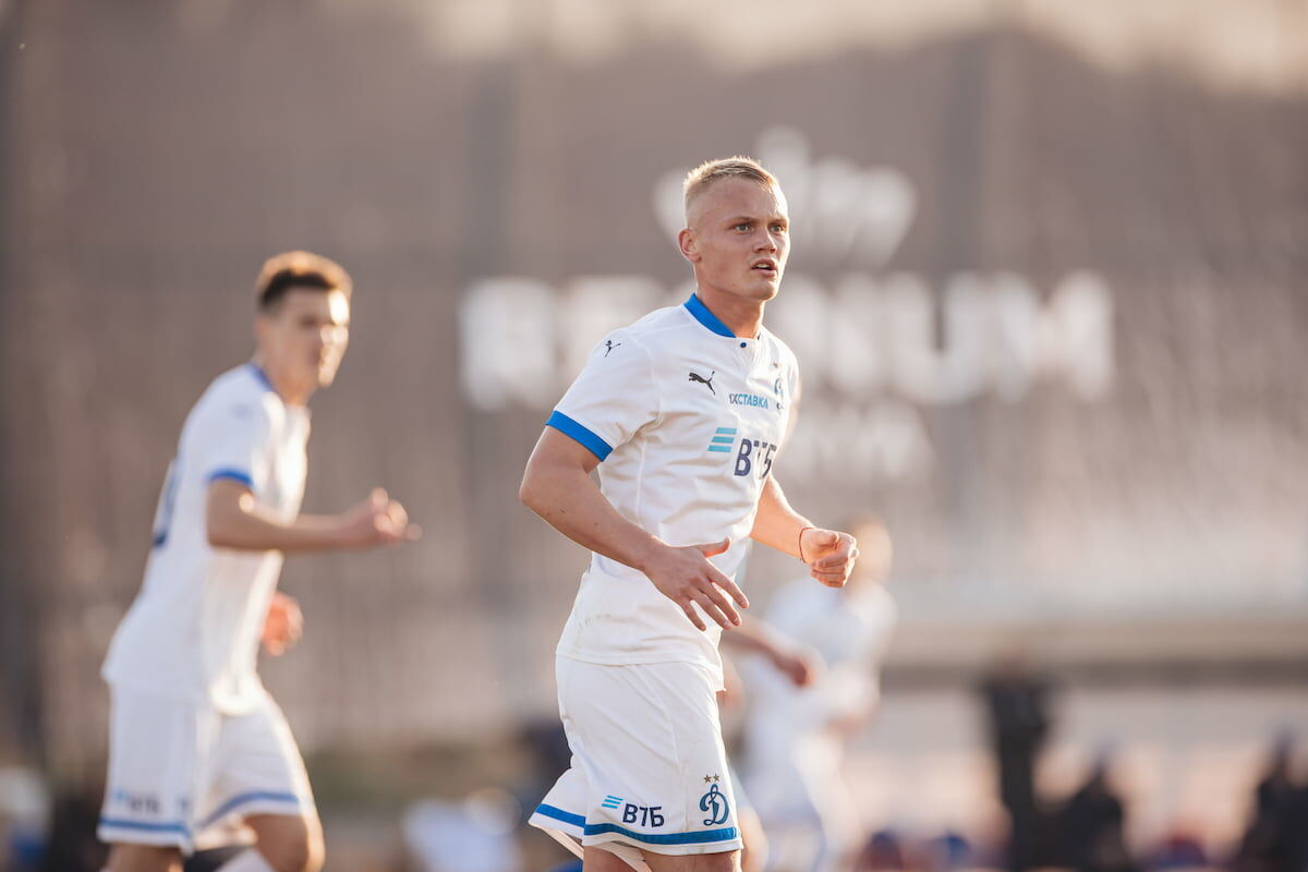 Two goals by Tyukavin bring Dynamo draw against Vendsyssel FF