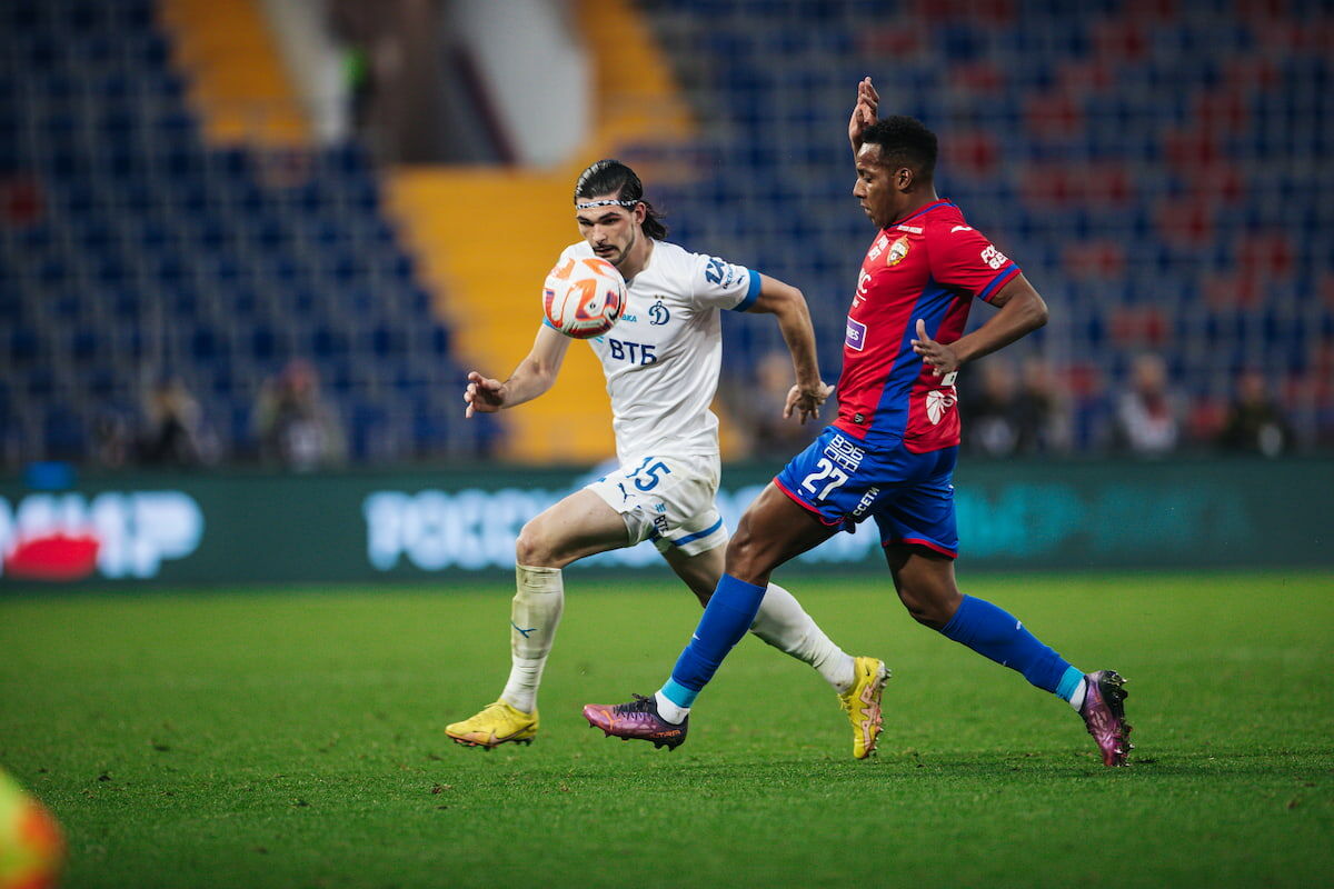 Dynamo draw game with CSKA