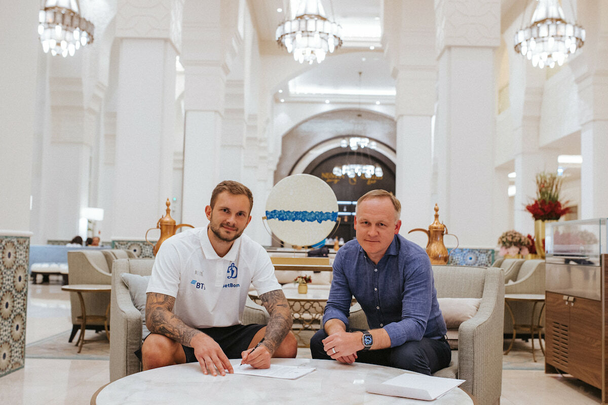«Dinamo» renovó el contrato con Igor Leshchuk.