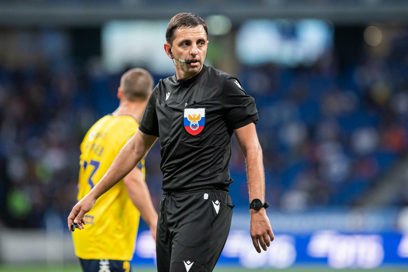 Pavel Kukuyan will officiate the Dynamo vs. Rostov match.