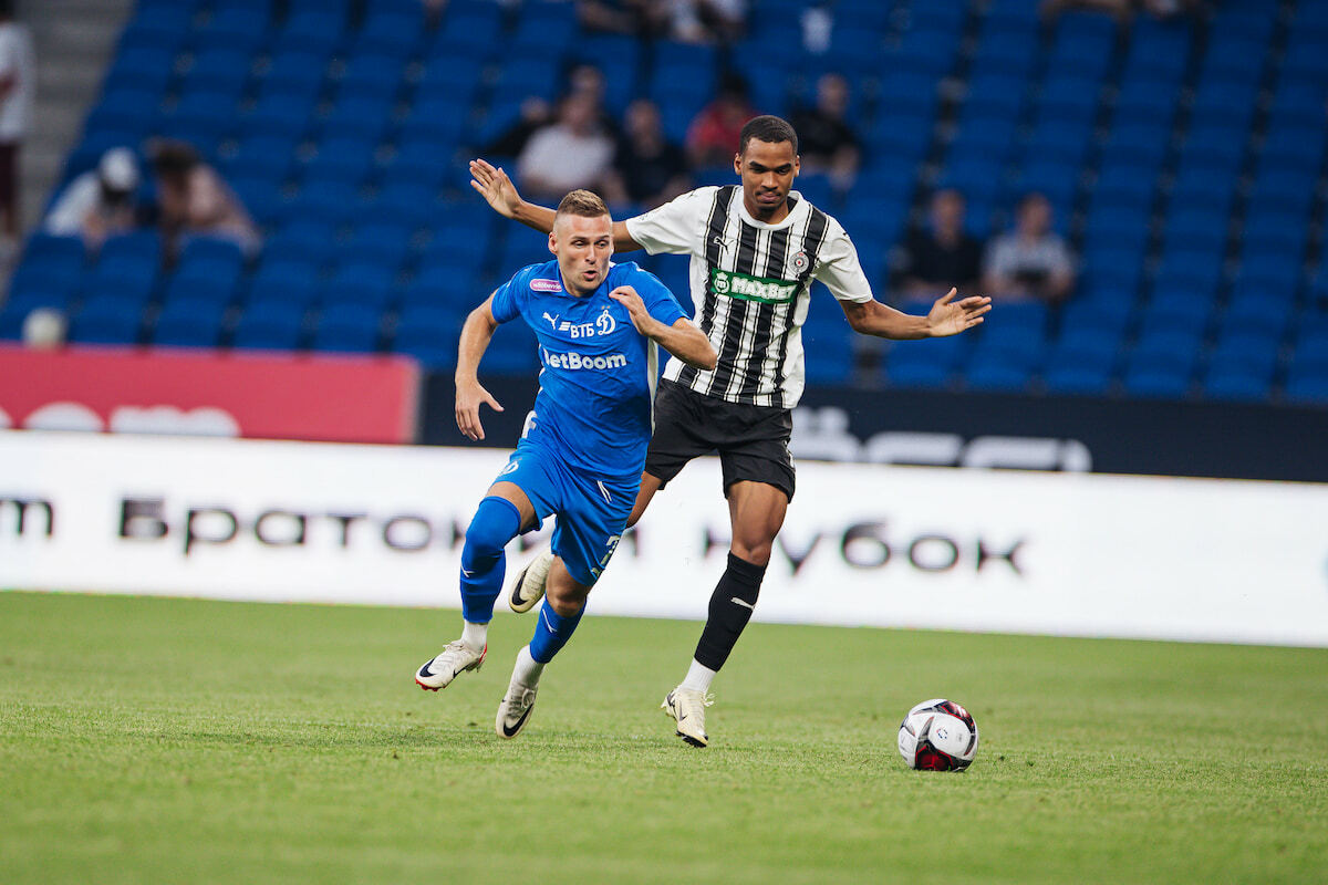 Dynamo players lost on penalties to "Partizan" in the opening match of the BetBoom Brotherhood Cup.