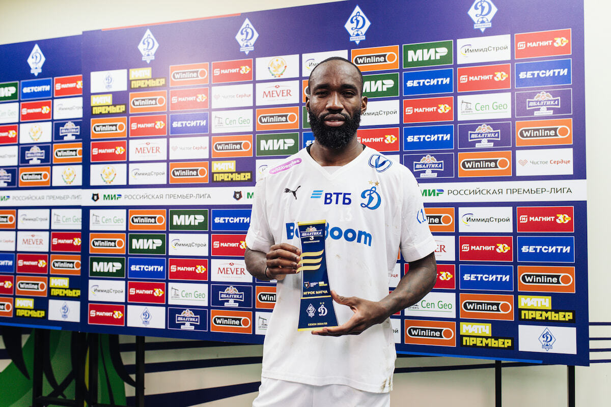 Ngamaleu was named the best player of the match against Dynamo Makhachkala