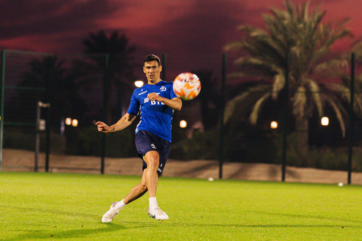 Dynamo football players have started work at the training camp in Qatar