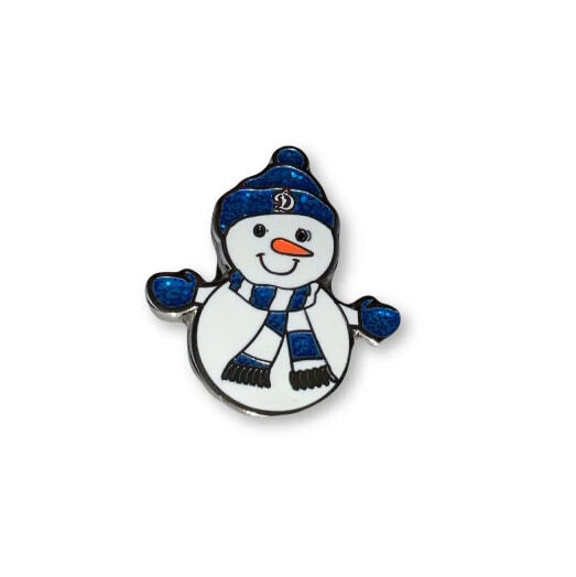 Snowman pin