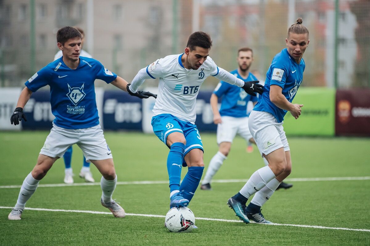 Футболисты «Динамо-2» сыграли вничью с «Чертаново»