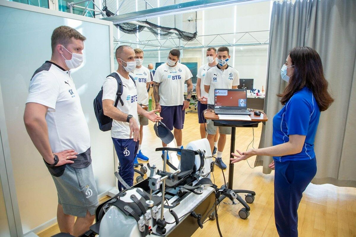 Медицинский штаб «Динамо» посетил в Катаре научную лабораторию Aspetar