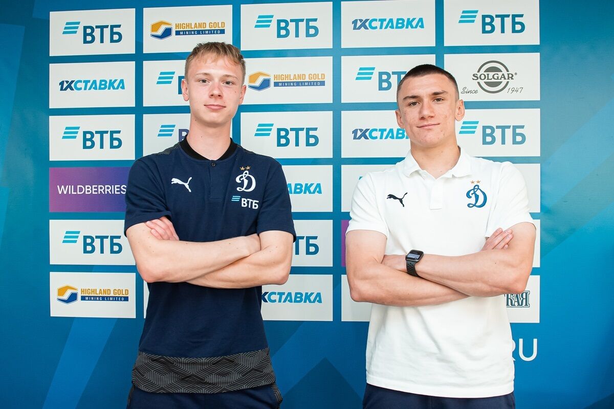 Sergey Pushkov (left) and Dmitry Begun (right) 