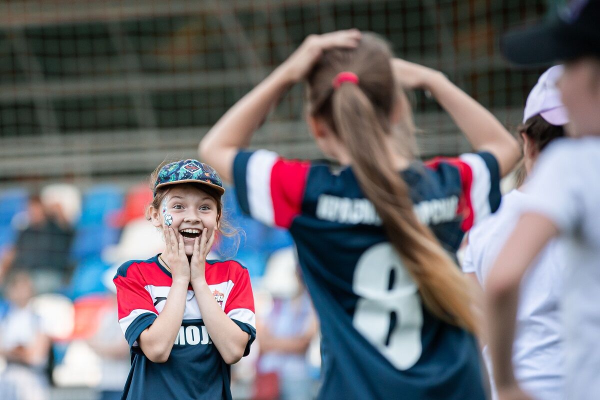 «Динамо» провело первый в столице фестиваль футбола для девочек «Мы в игре. Лето»