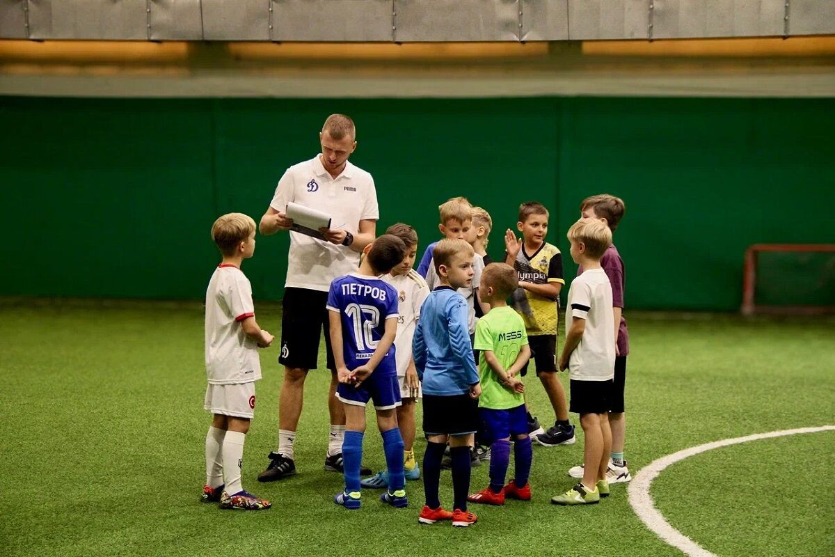 Футбольная школа «Динамо» открыла свои двери для новых воспитанников