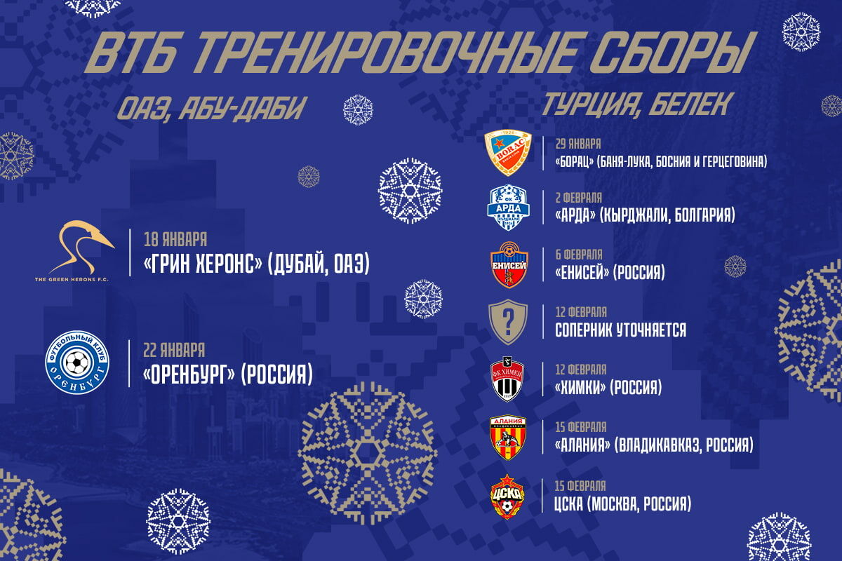 Dynamo Moscow news | Dynamo to play against CSKA and Khimki at winter VTB training camps. Dynamo official website.
