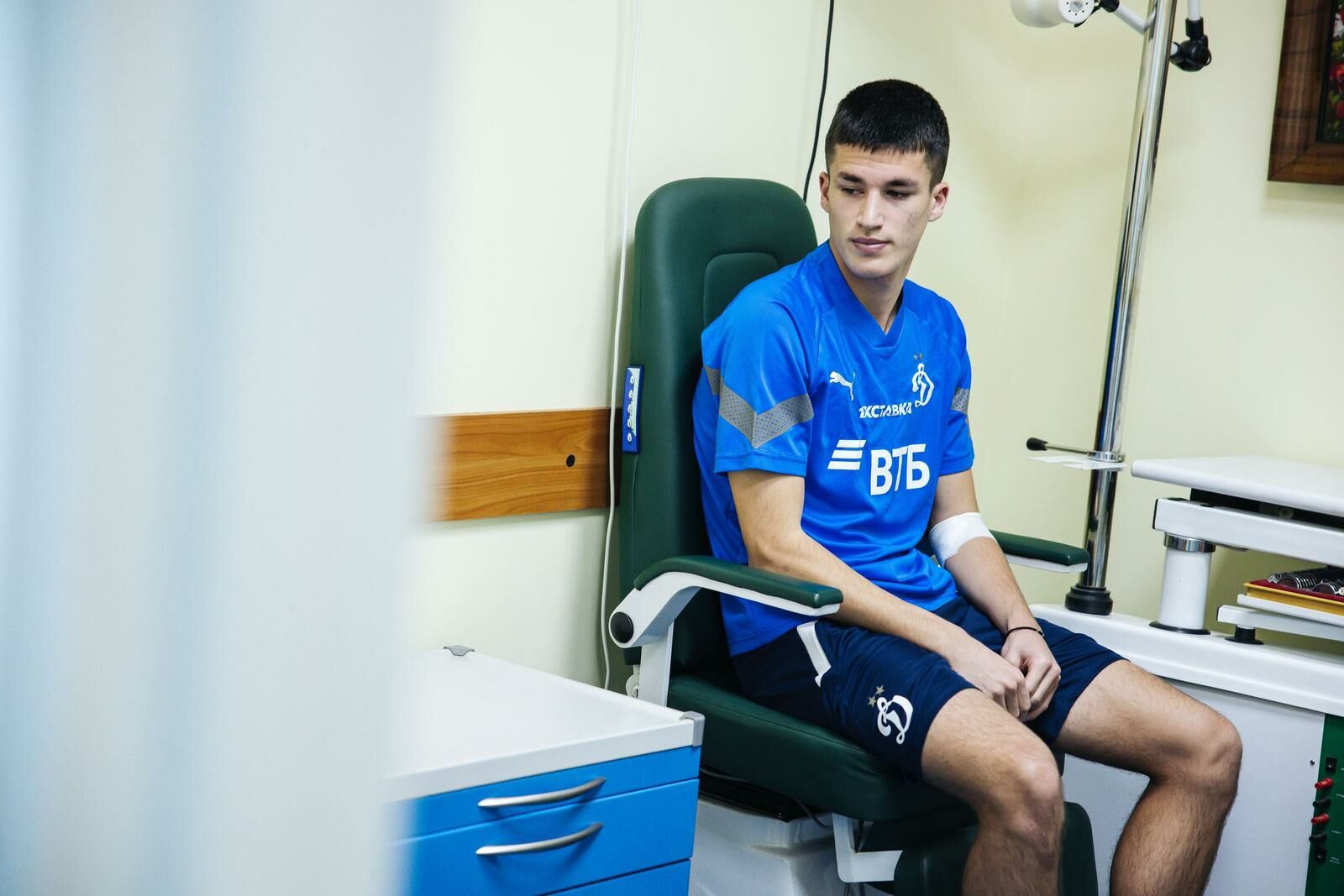Dynamo Moscow news | Dynamo players pass medical examination getting back from vacation. Dynamo official website.