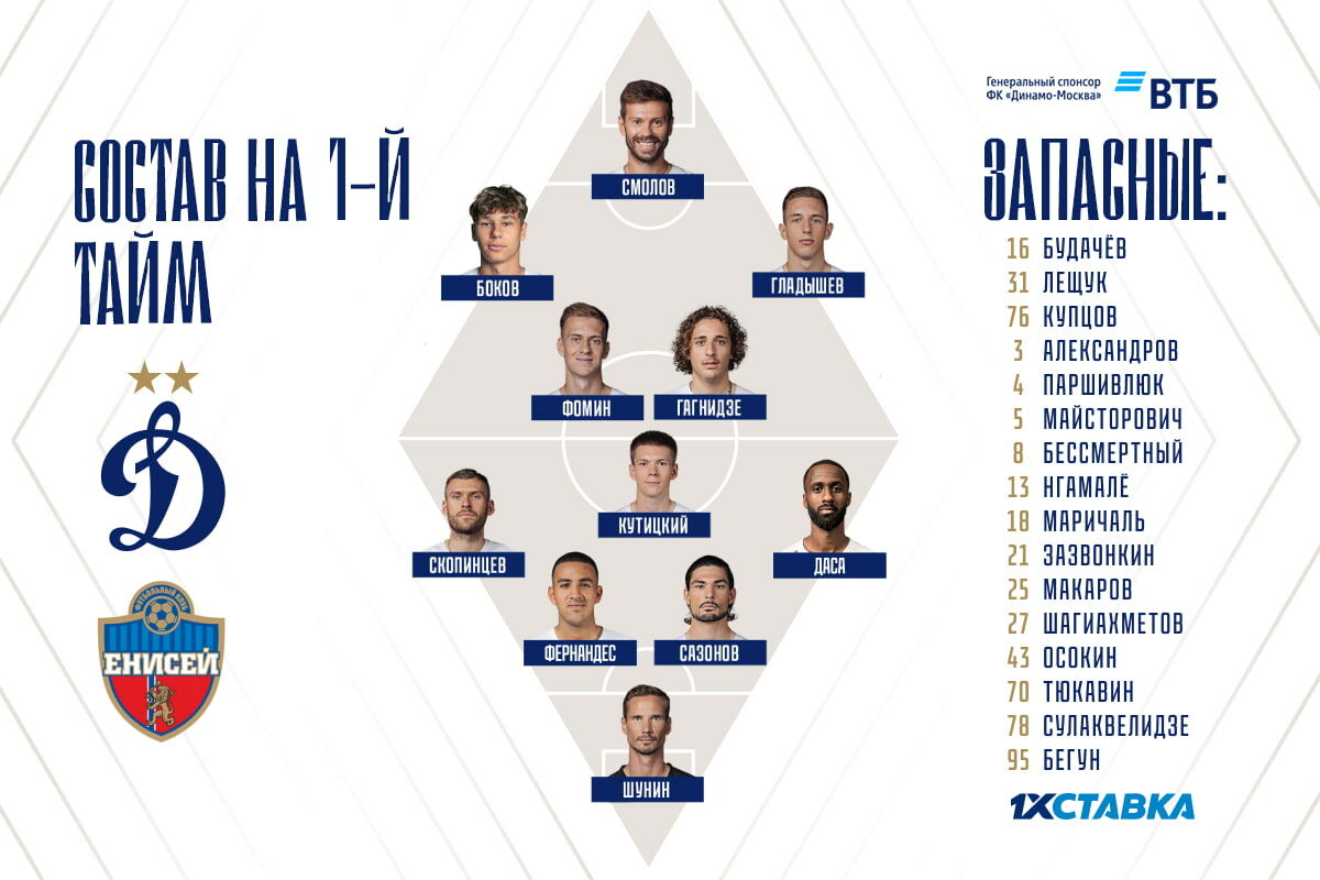 Dasa to start against Enisey