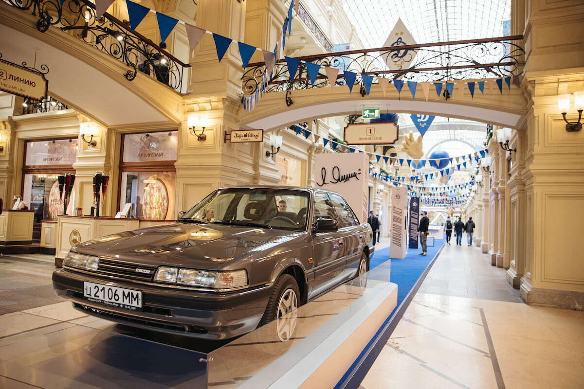 Выставка в честь столетия «Динамо» открылась в ГУМе
