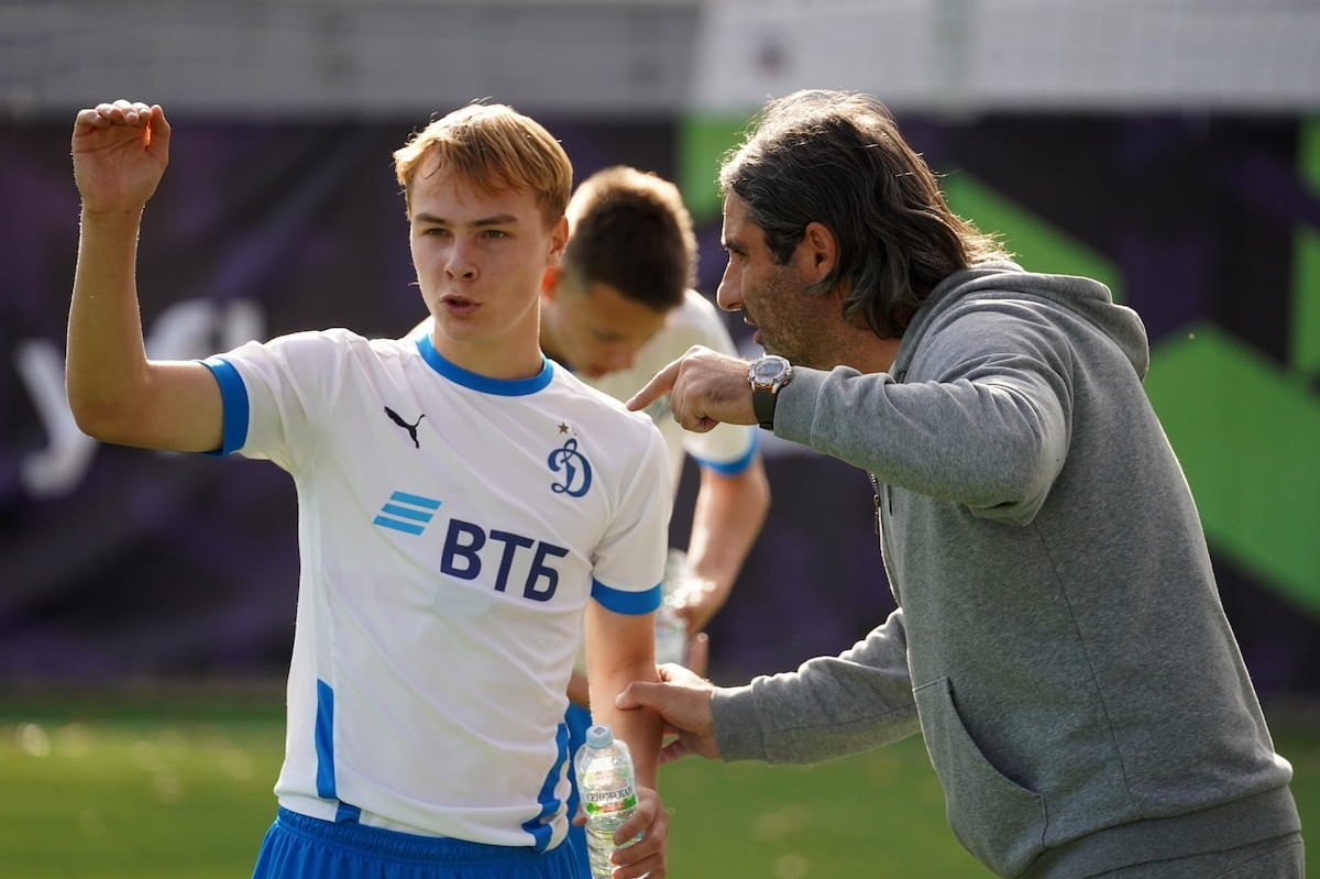 Тренер академии «Динамо» Шелия: «Молодые игроки должны жить футболом и кипеть стремлением победить»