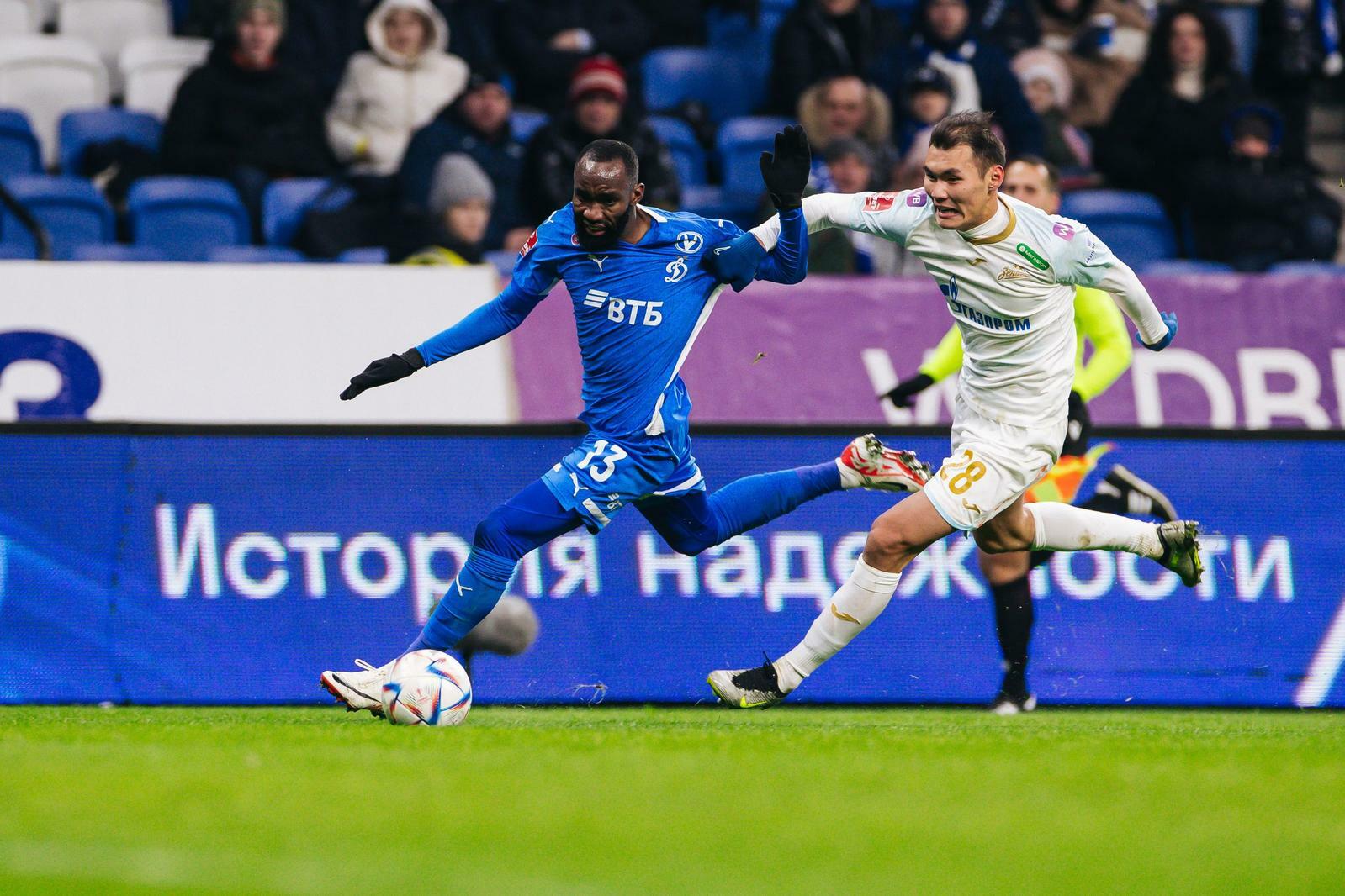 Dynamo Moscow news | Nicolas Ngamaleu: I was more than 200 percent ready for Zenit game. Dynamo official website.