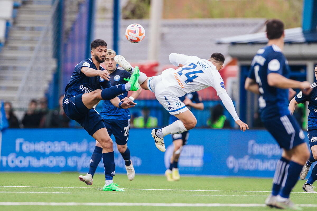 FC Dynamo Moscow News | Tyukavin and Ngamaleu's goals brought Dynamo an away victory over Orenburg. Official Dynamo Club Website.