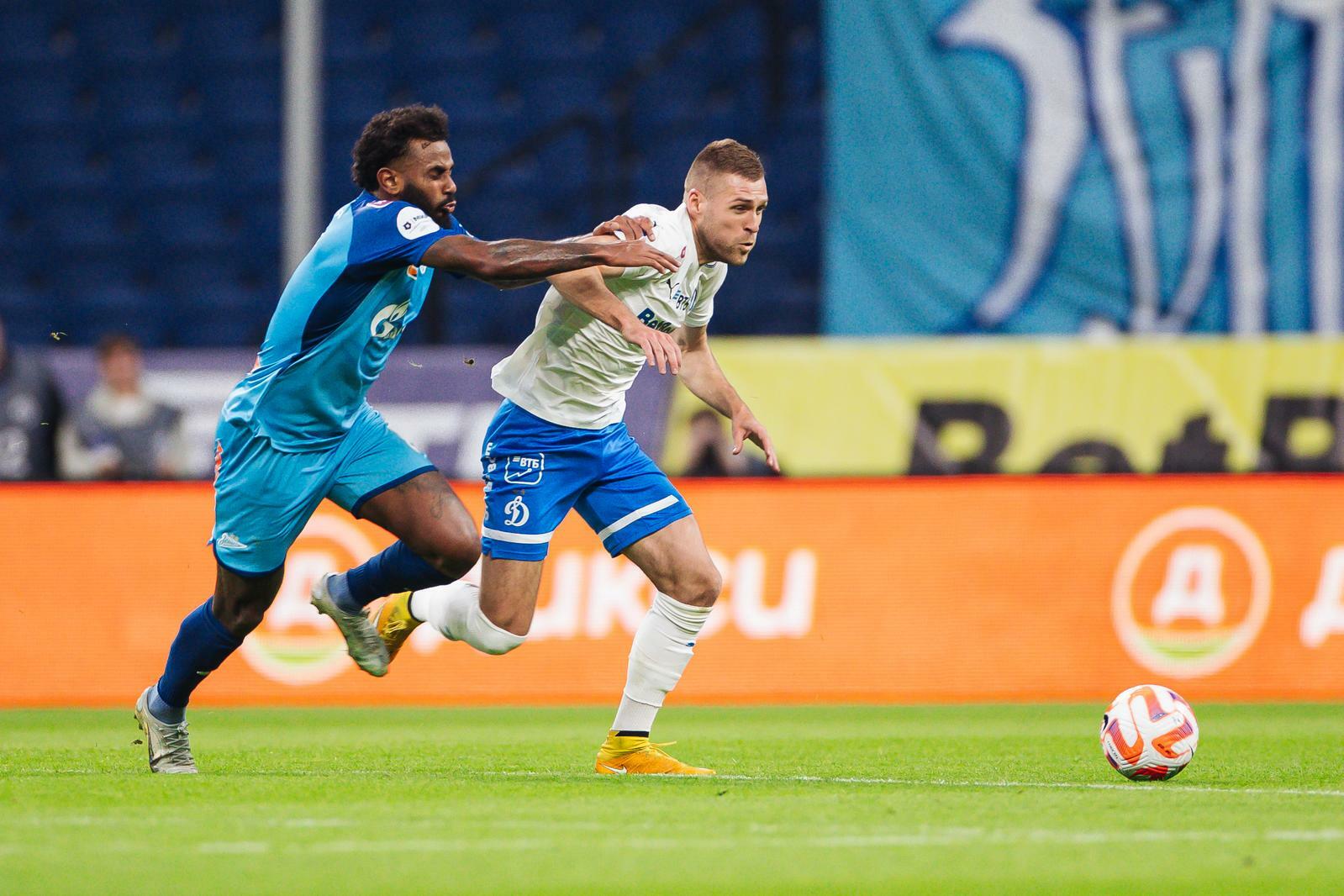FC Dynamo Moscow News | Key Figures of the Dynamo vs. Zenit Match. Official Dynamo Club Website.