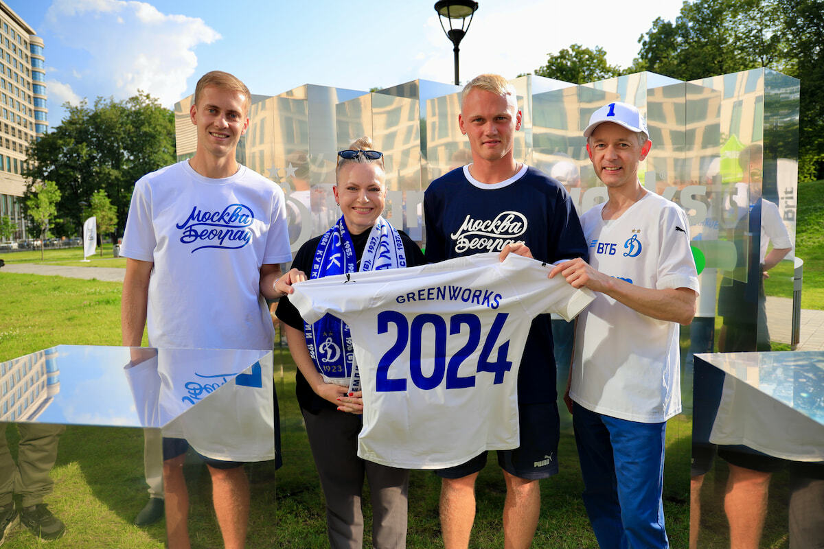 FC Dynamo Moscow News | Greenworks – New Official Sponsor of FC Dynamo. Official Dynamo Club Website.