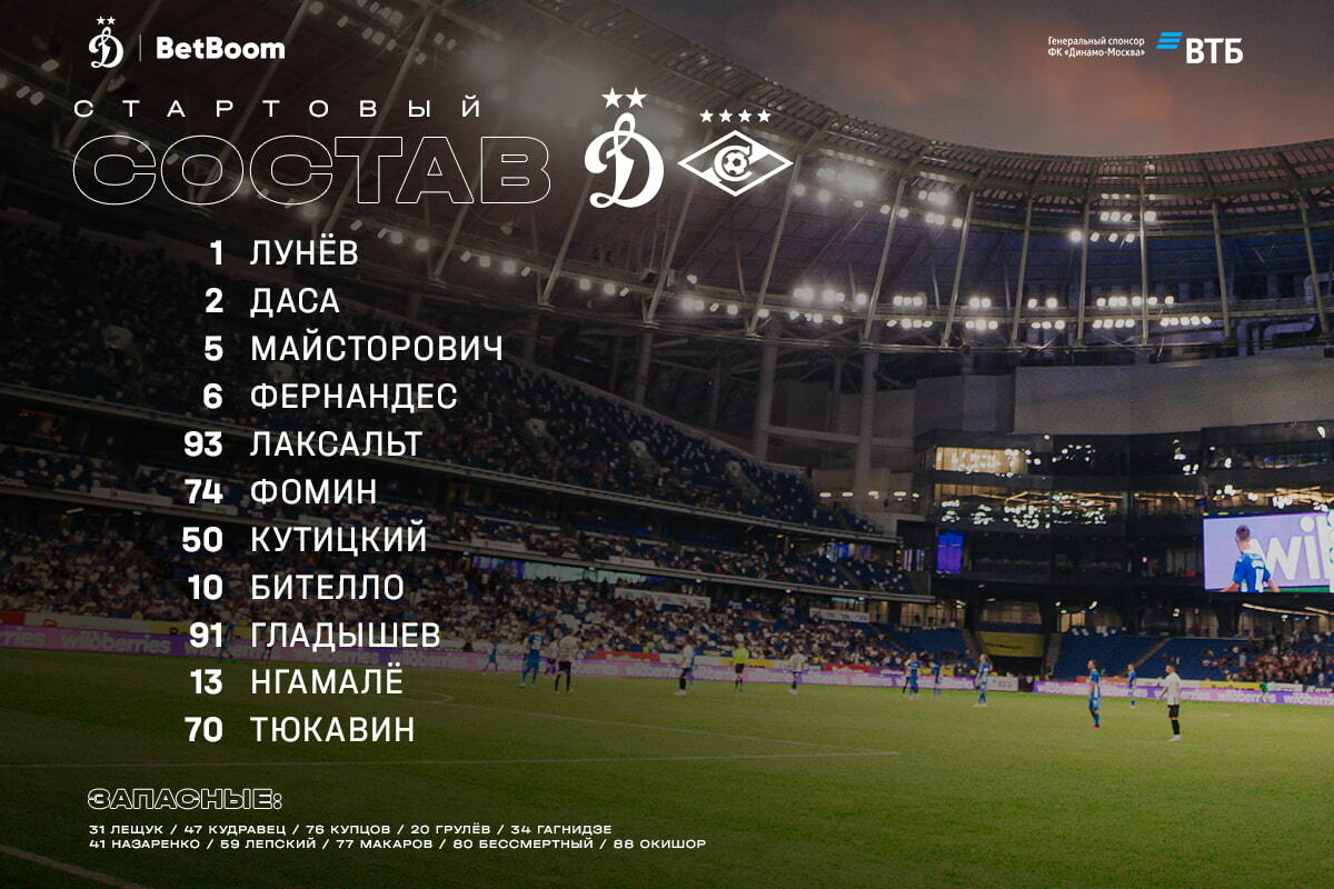 Laxalt will play left-back in the match against Spartak. | News of  FC Dynamo Moscow