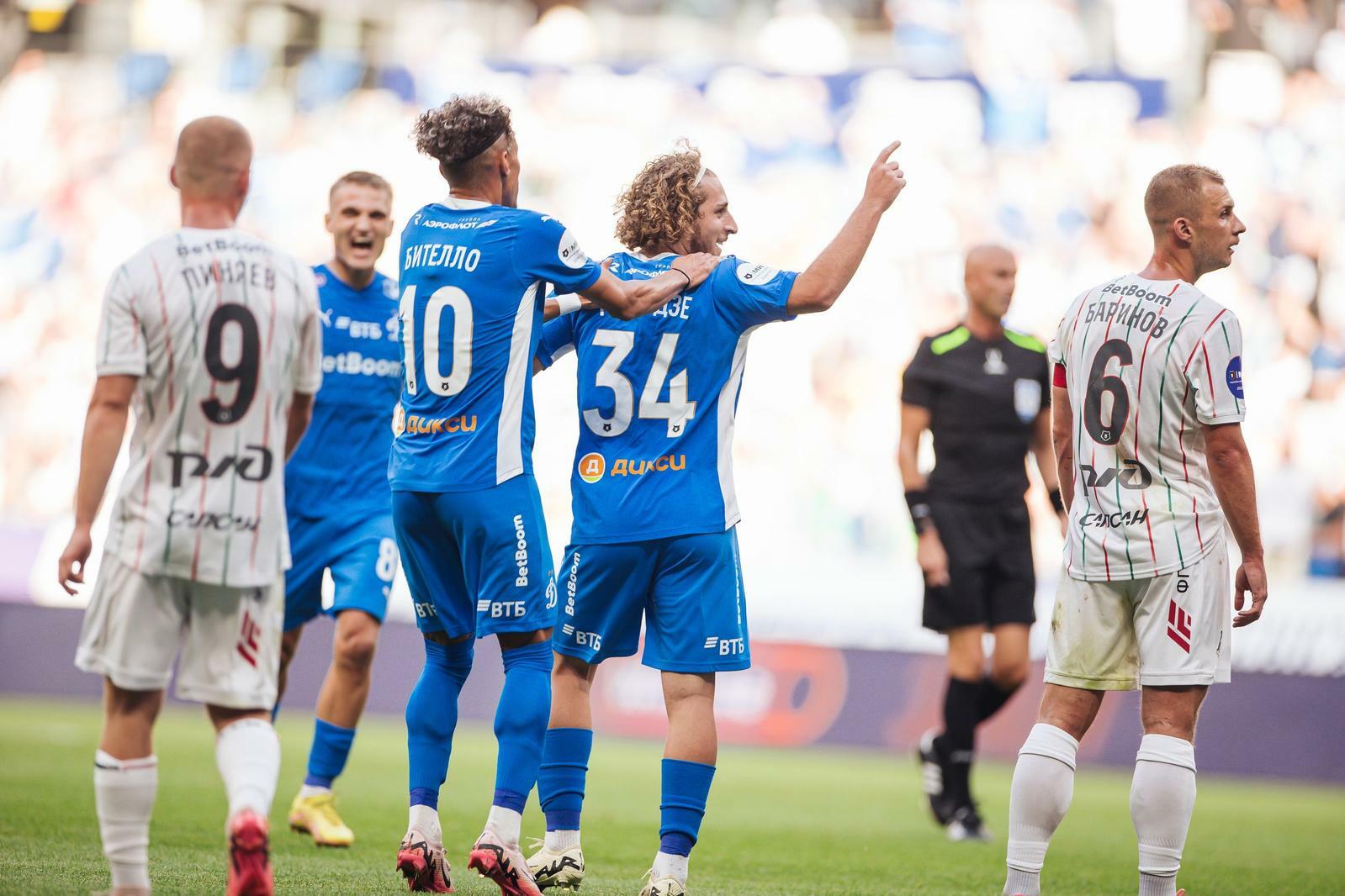 FC Dynamo Moscow news | New debuts, new first goals: key numbers of the derby with Lokomotiv. Official website of the Dynamo club.