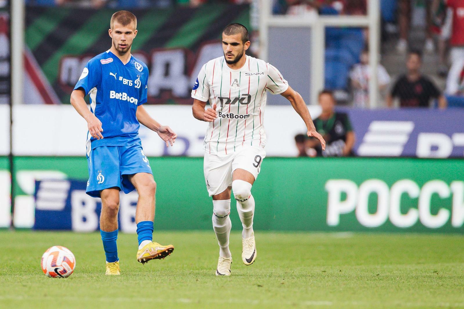 FC Dynamo Moscow news | New debuts, new first goals: key numbers of the derby with Lokomotiv. Official website of the Dynamo club.