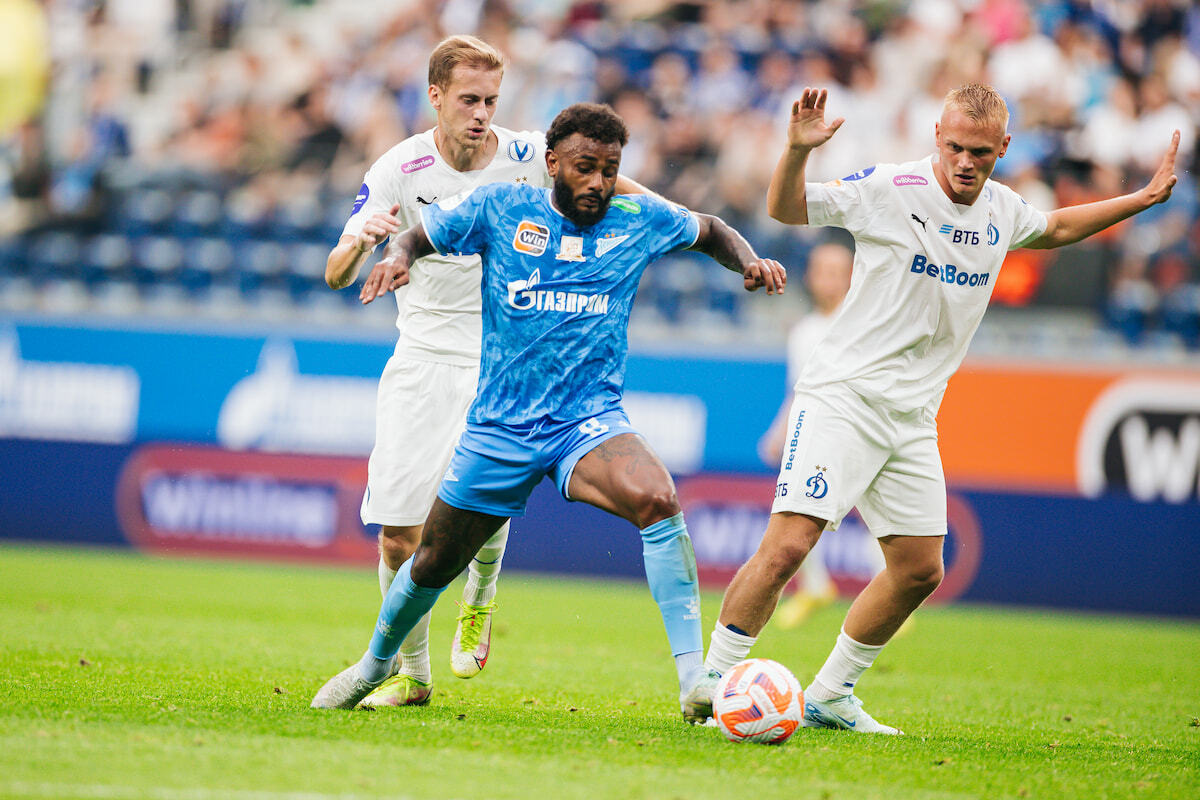 The Dynamo players lost away to Zenit | News of  FC Dynamo Moscow