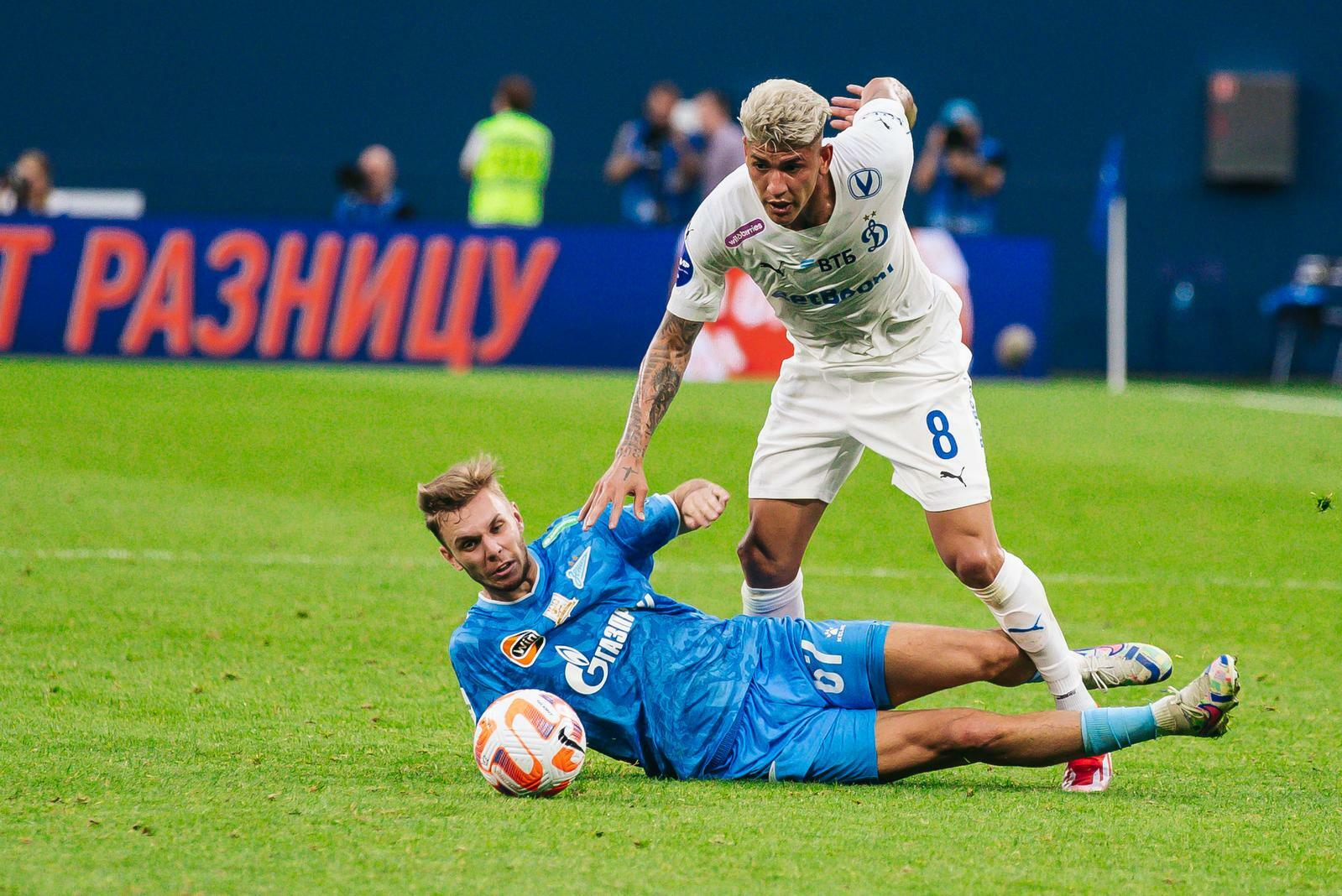 The main numbers from the away game against Zenit | News of  FC Dynamo Moscow