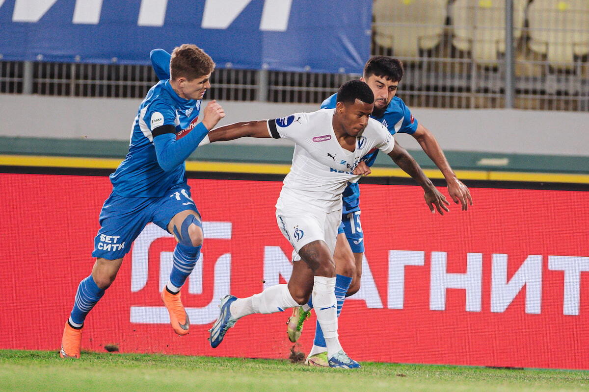 A beautiful goal by Ngamaleu brought the blue and white a guest victory over Dynamo Makhachkala | News of  FC Dynamo Moscow