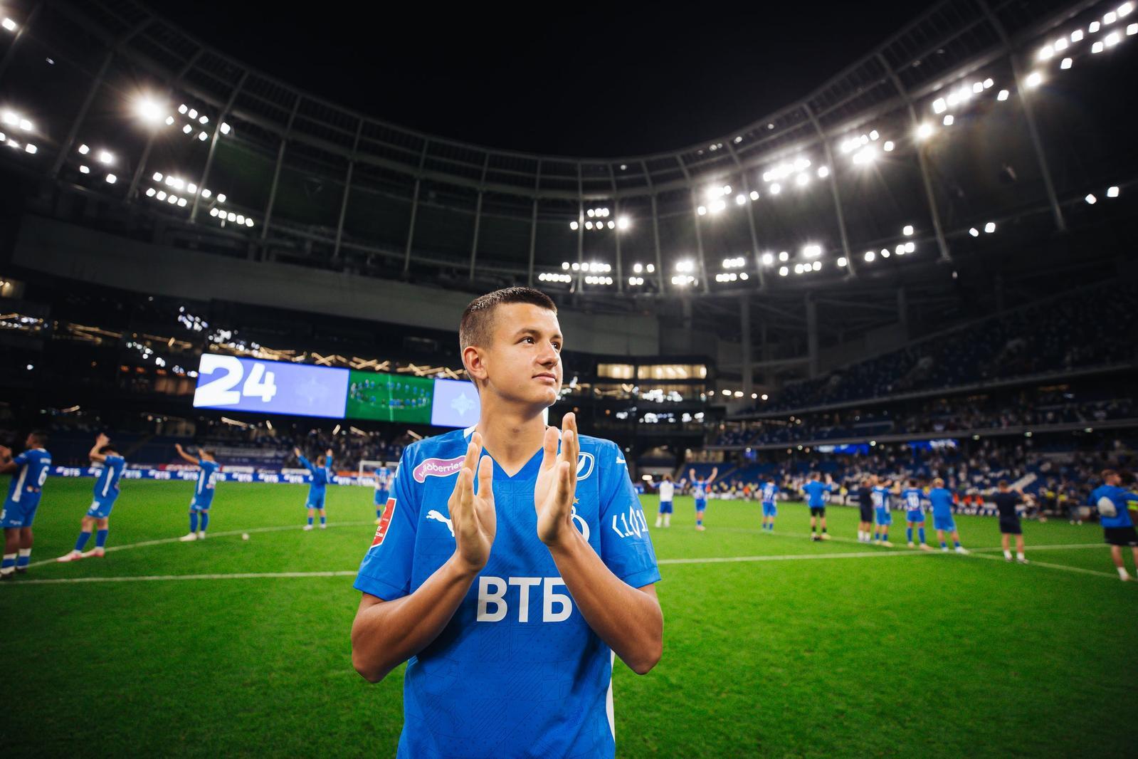 Statistics of Dynamo players for the first third of the 2024/25 championship | News of  FC Dynamo Moscow