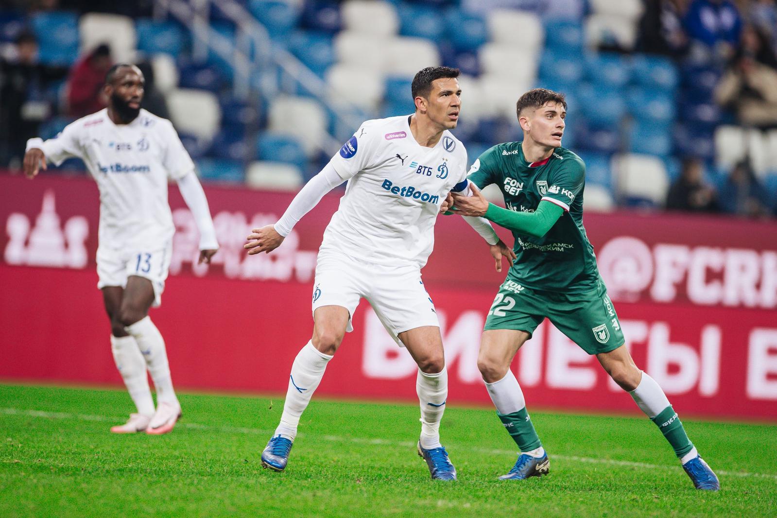 A variety of goal scorers and the biggest defeat: key figures from the match against Rubin | News of  FC Dynamo Moscow